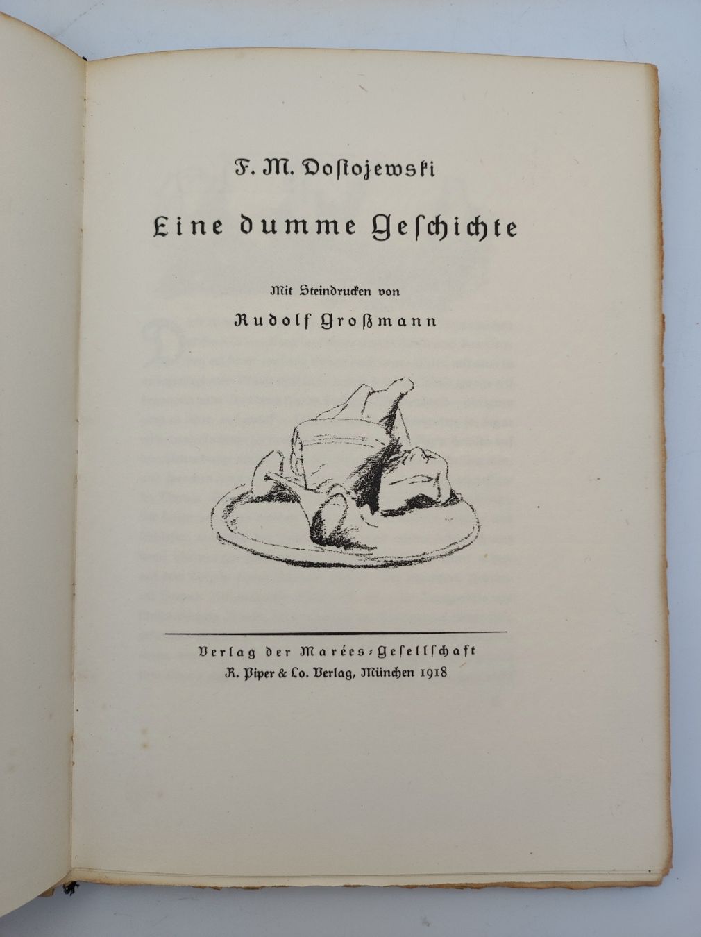 Libri: DOSTOJEWSKI - DUMME GESCHICHTE – Usato da Goldach venduto da Gaip 2