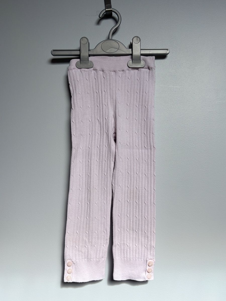 Hosen: Legging rose maille torsadée 18 mois - 81cm – Gebraucht aus Founex von ari_2gt7