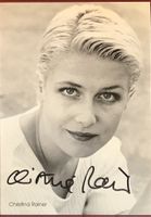 Christina Rainer Autogramm signiert Foto 10x15cm