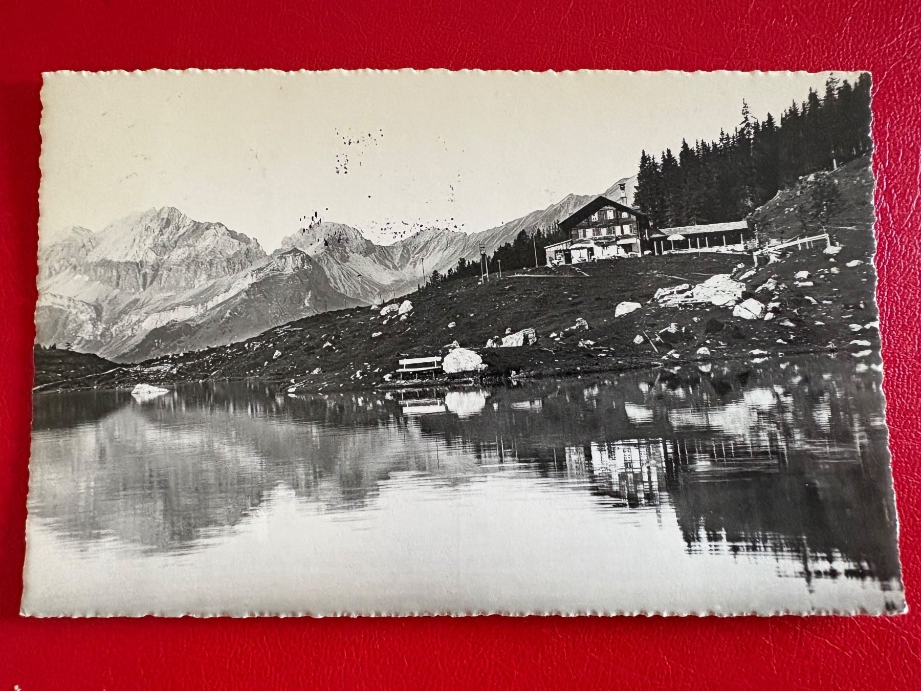 Cartoline postali: 1949 // Hotel Oeschinensee / Hotelstempel – Usato da St-Légier-Chiésaz venduto da Theo006