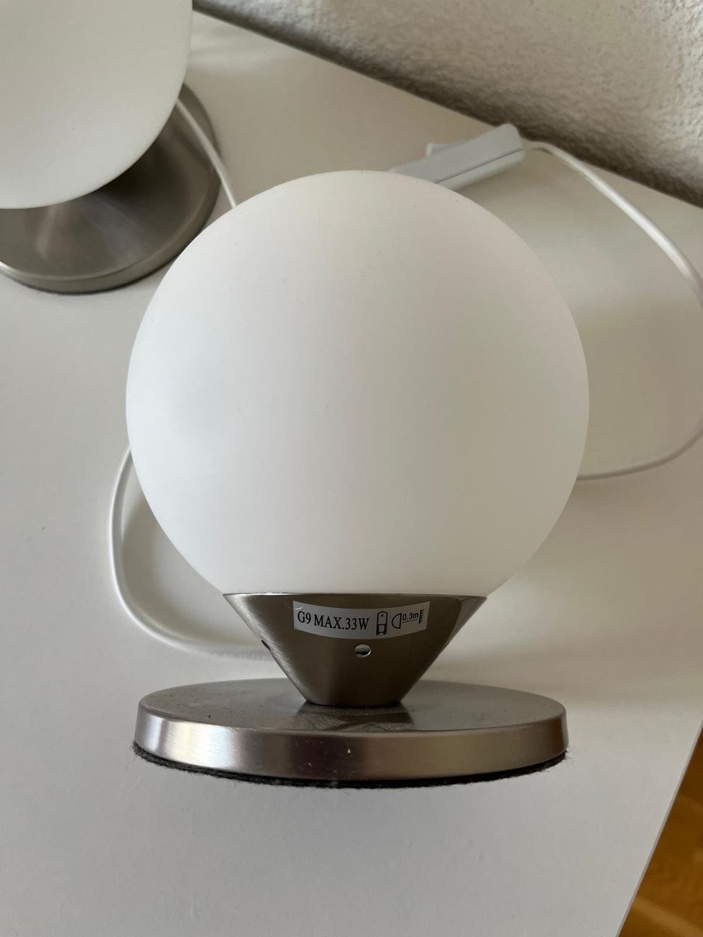 Lampade: 2 Nachttischlampen – Usato da Rickenbach SO venduto da S.u.n.s.h.i.n.e.83 2