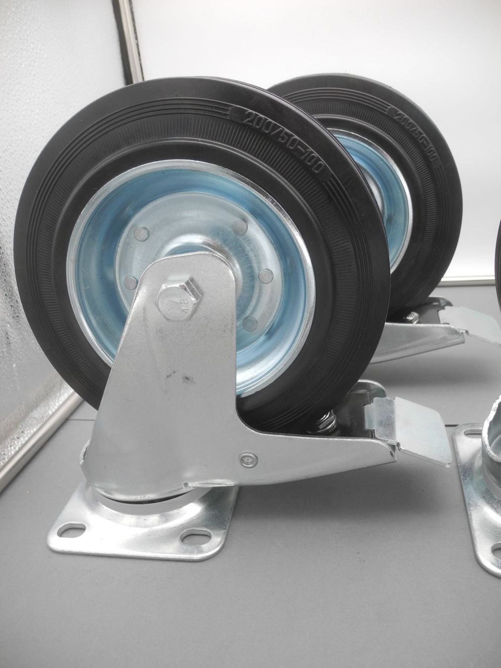 Altro per stoccaggio & trasporto: 4x Lenkrollen, Containerräder, Vollgummirad, Abfallcontainer – Nuovo e nell'imballaggio originale da Kottwil venduto da Crazyrolf 5