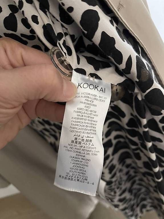 Giacche: Trench Kookai beige S – Usato da Yens venduto da GIPE 1
