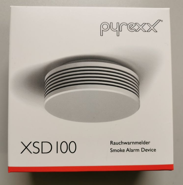 Pyrexx Rauchmelder Roter Knopf