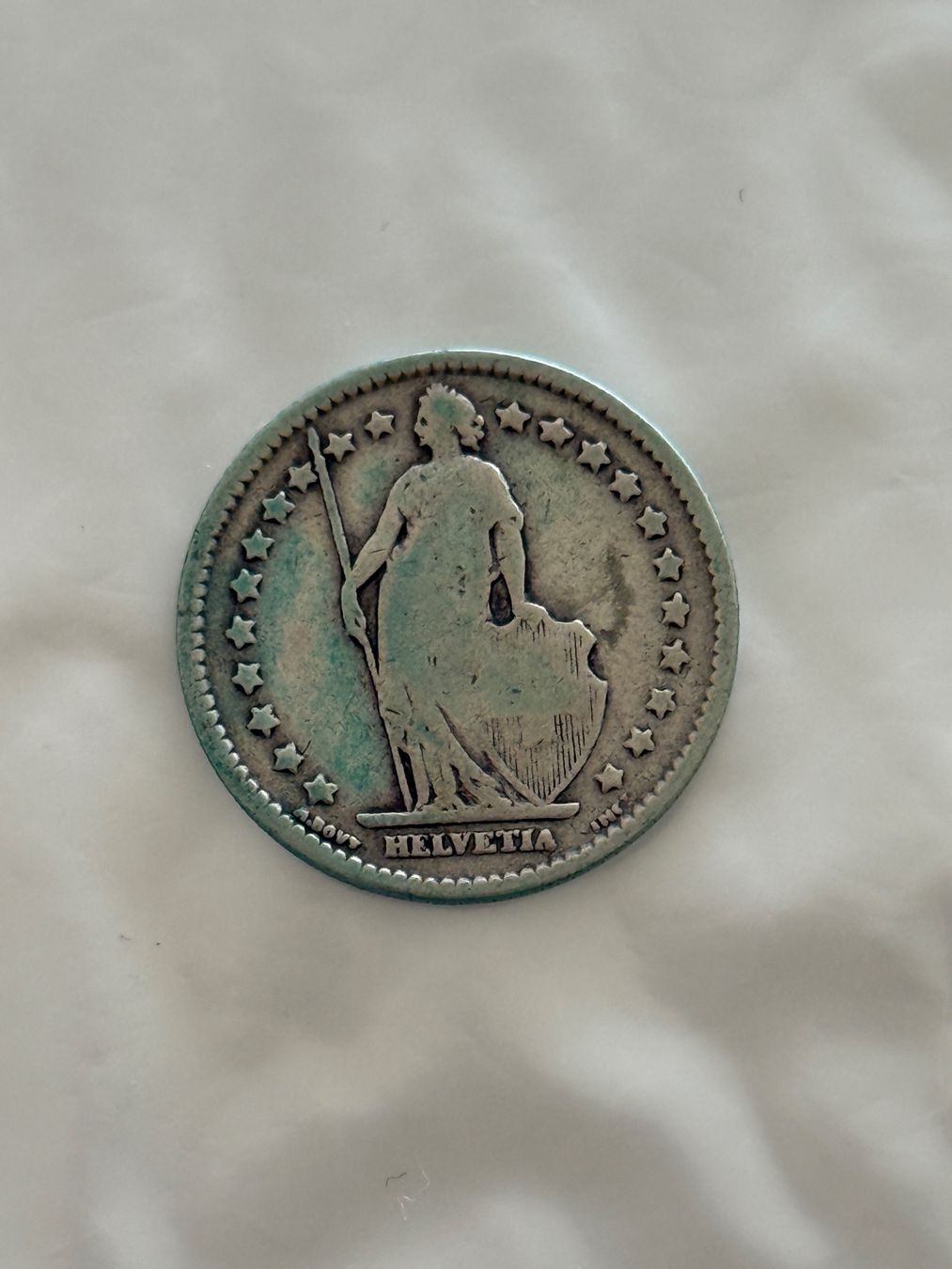 Tutti le monete: 1 Franken 1899  Silber, Rar – Usato da Wallisellen venduto da SWISS_SILVER1 1