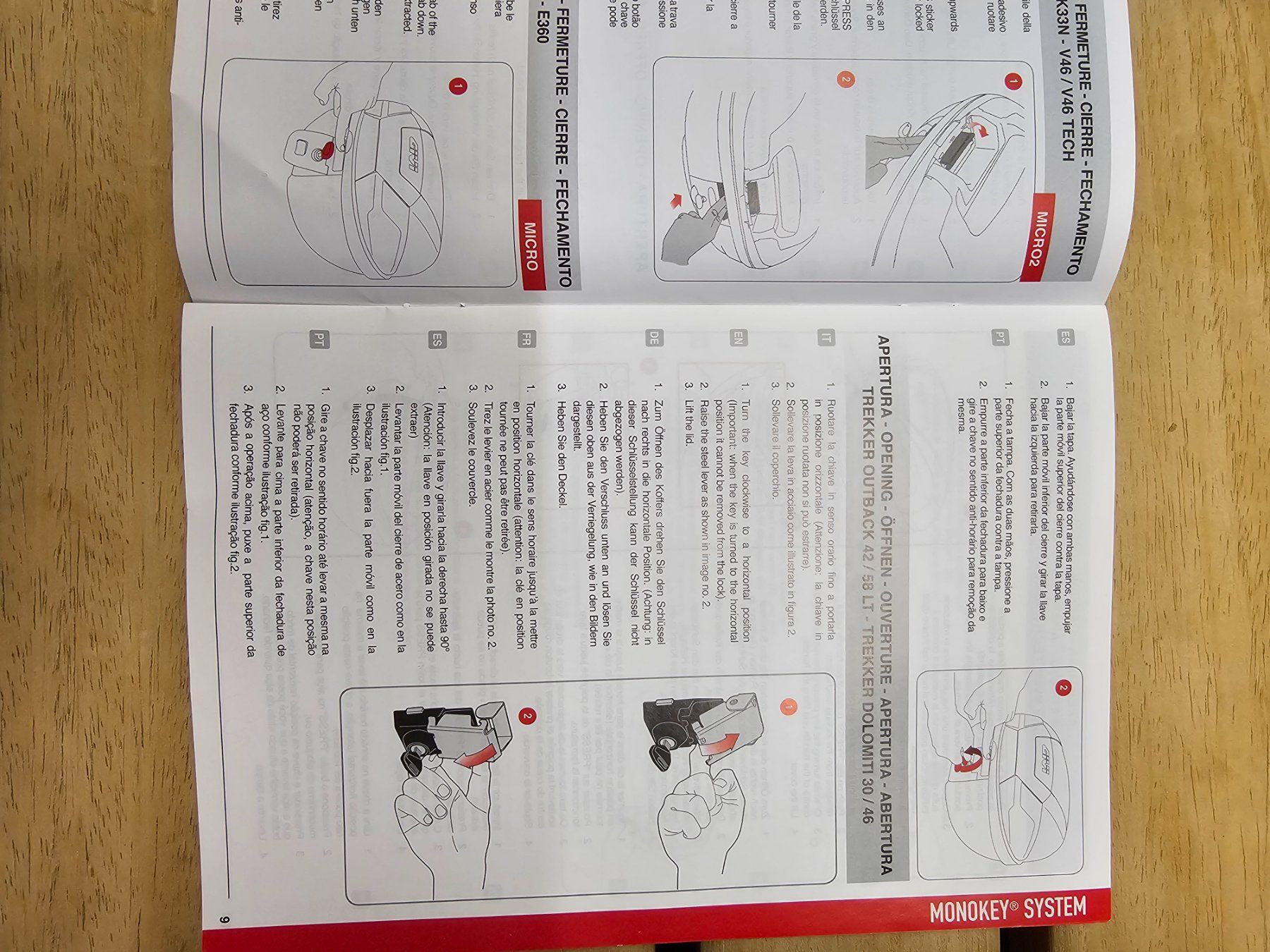 Reisekoffer: GIVI Maxia-Topcase Monokey-System – Gebraucht aus Schaffhausen von Waldi.W 8