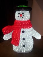 3D-LED-Schneemann, IP44 für Aussenanwendung geeignet