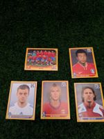 Panini WM 2010 Suedafrika Sticker, 5 Stk, Top Zustand