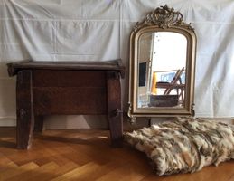 Anciens :meuble+miroir+fourrure