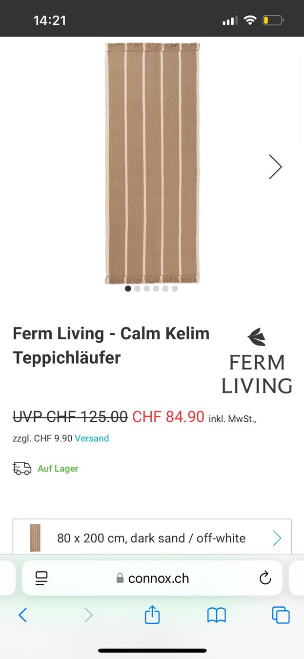 Ferm living Teppiche: Ferm living Teppich – Neu und originalverpackt aus Trun von silmen