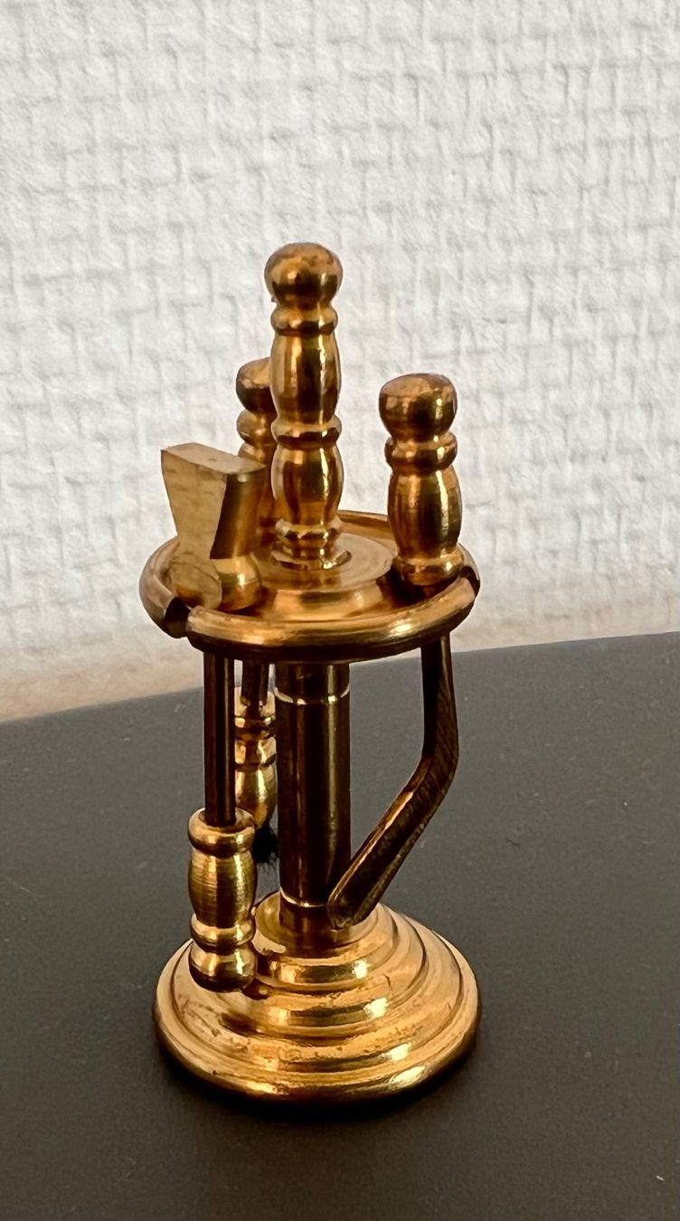 Tutte le decorazioni: Miniatur Kaminbesteck-Set – Usato da Arbon venduto da mei_cnd6 1