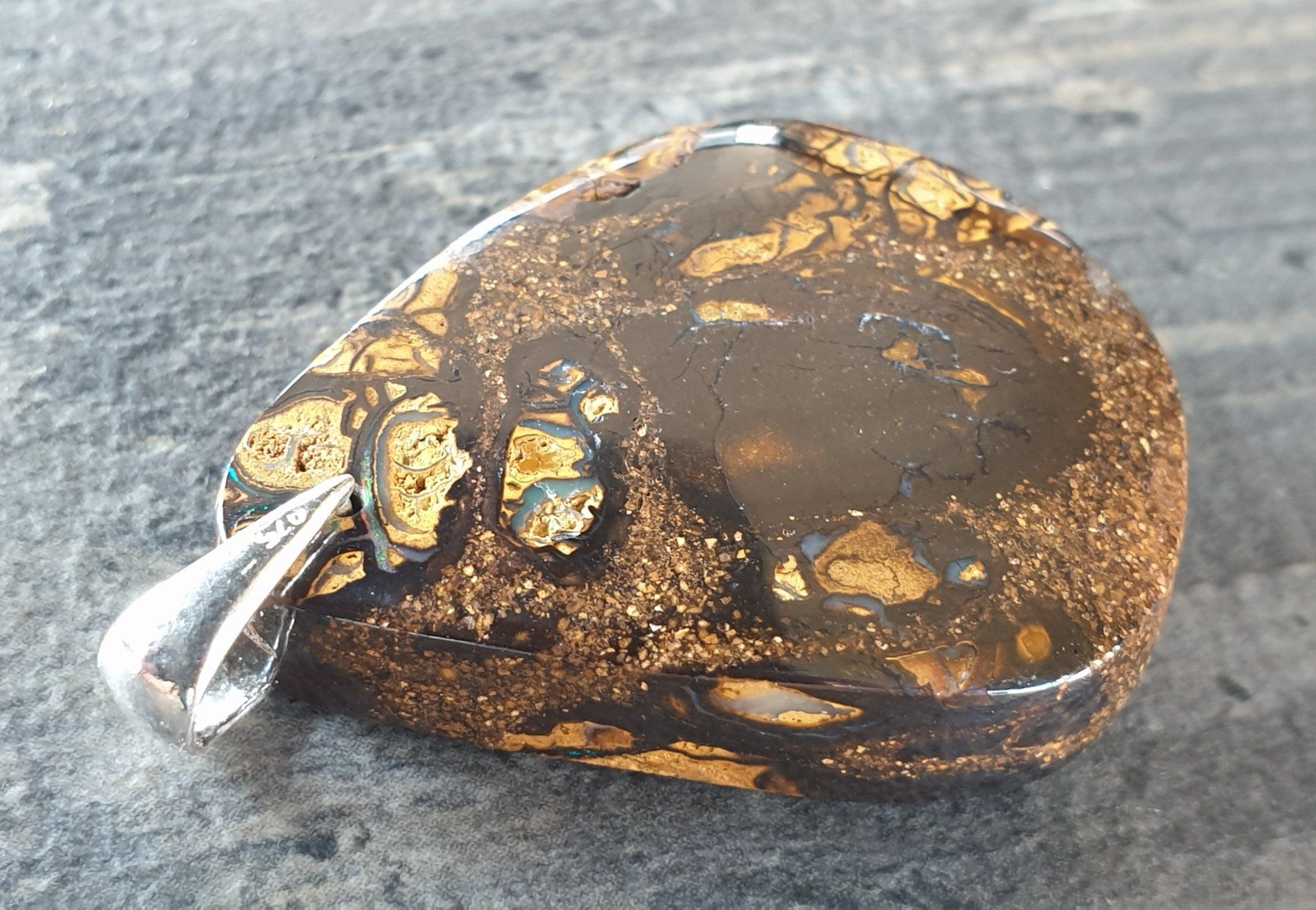 Anhänger: Yowah Opal Anhänger. – Neu (gemäss Beschreibung) aus Niederbüren von Raphael014 5