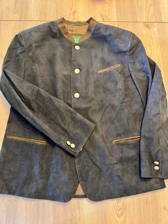 Schneiders Salzburg Trachtenjanker Blau Gr. 28 (56 Kurz)