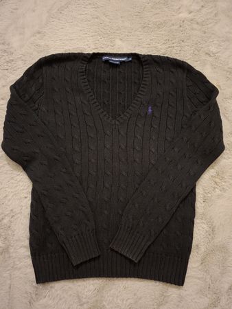 Pull en maille torsadée Ralph Lauren Sport - Taille M - 100%