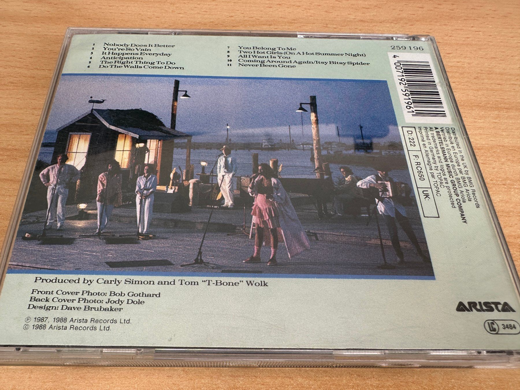 CD: Carly Simon – Greatest Hits Live – Usato da Rikon im Tösstal venduto da Alpenmutz 1