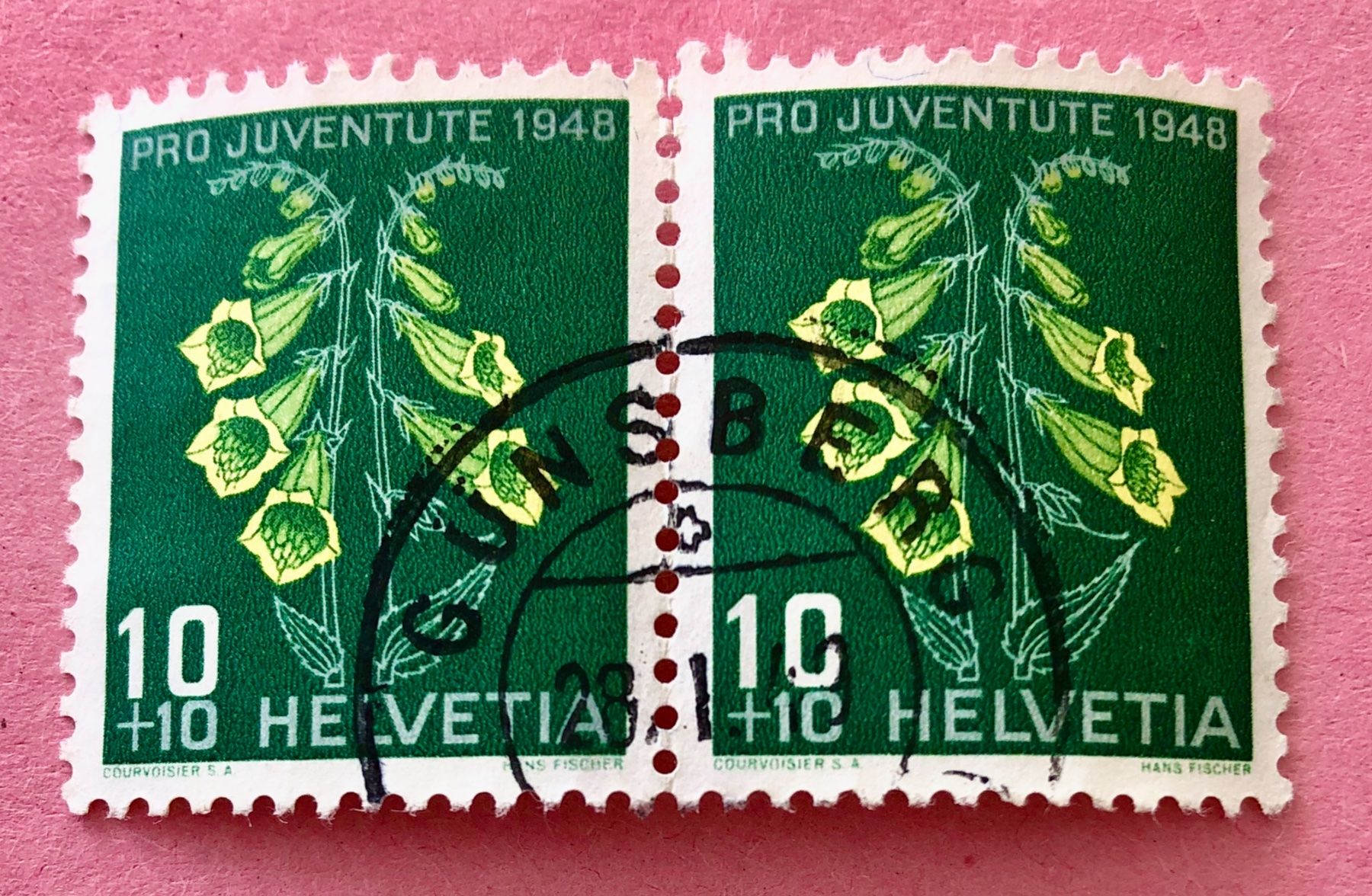 Tutti i francobolli: Nr. J 126  Briefmarken Gestempel 1948 – Usato da Aarau venduto da Billa007