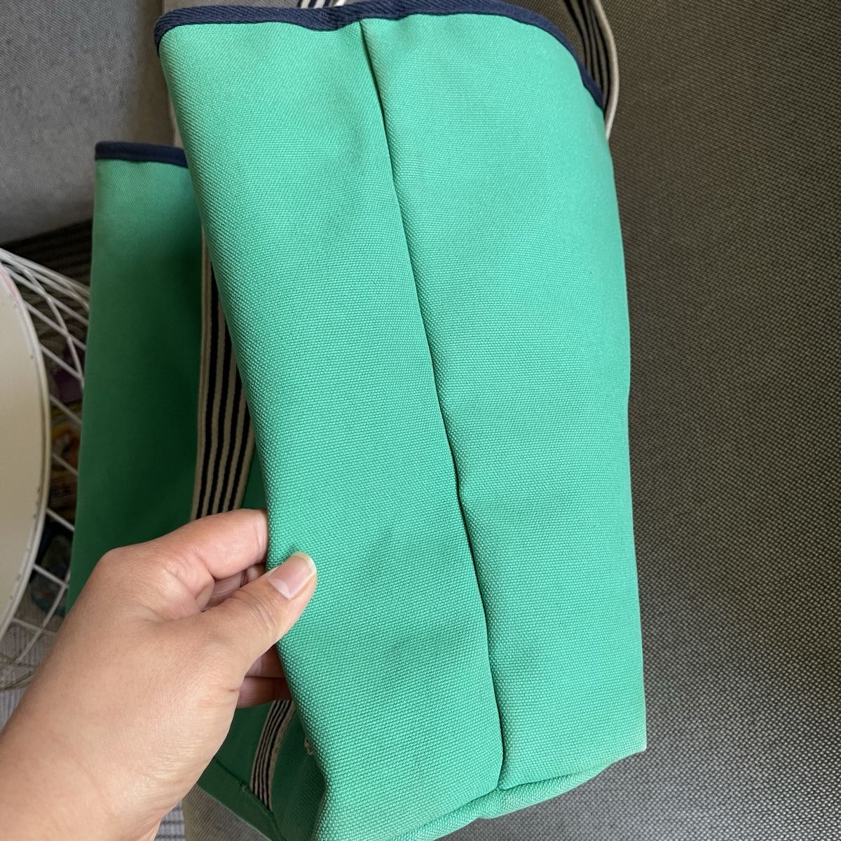 Lacoste Borse: Grüne Lacoste Canvas Shopper Tasche, – Nuovo (secondo la descrizione) da Bern venduto da dek_7bjd 8