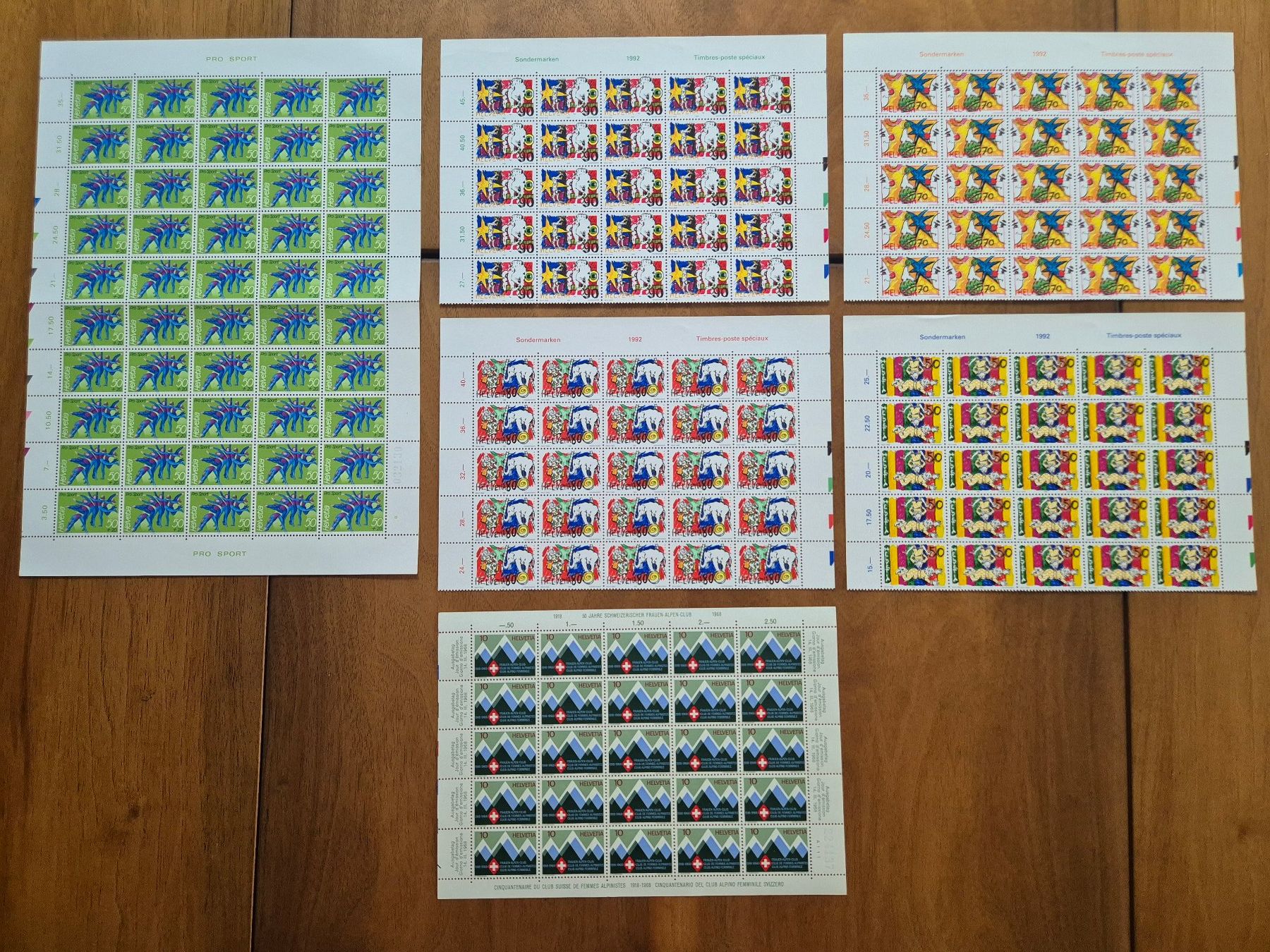 Tous les timbres: Frankaturware 100 CHF. GRATISLIEFERUNG ! – Neuf (Voir description) à Horgen par frankatur