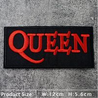 PATCH QUEEN, CA.12 X 5.6CM NEU