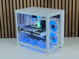 Gaming PC (i7-12700K + 32GB + 1TB SSD + RTX 4060 8GB) Weiss