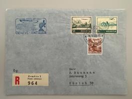 1948 Sonderflug Genf-Antilles