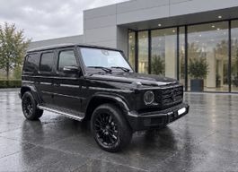 Mercedes-Benz G-Klasse schwarz Interieur Leder schwarz
