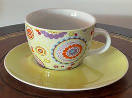 Tasse mit Unterteller (Milk and Coffee)