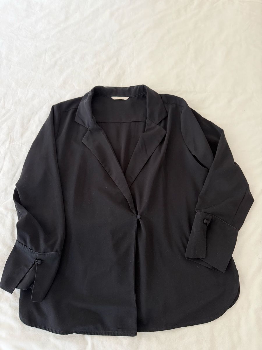 H&M Camicette: H&M Black Blouse - Smart & Casual Essential, Size 38 – Usato da Zürich venduto da jus_sw7l 3
