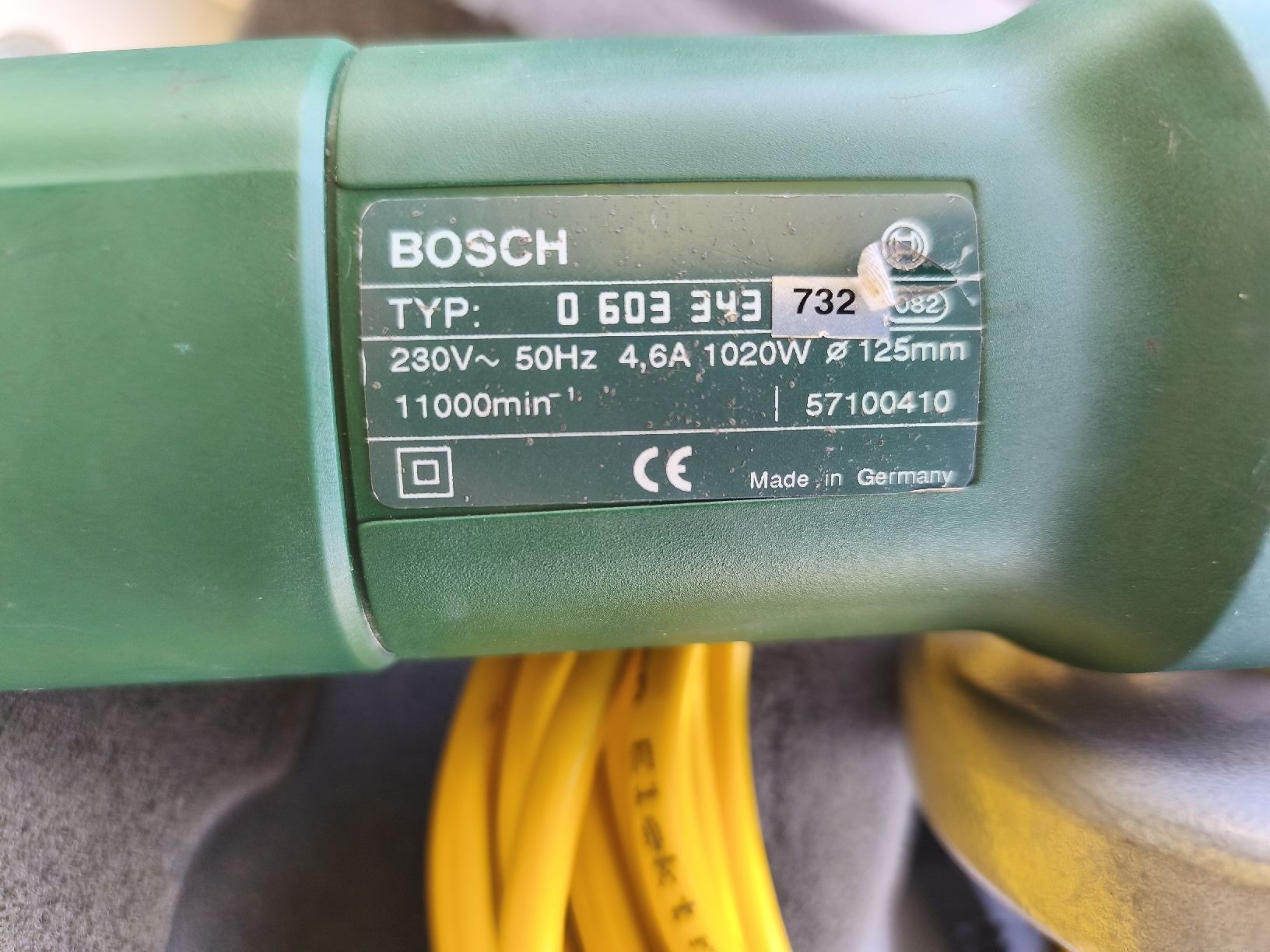 Bosch Alle Werkzeuge: Winkelschleifer BOSCH mit Koffer  – Gebraucht aus Recherswil von Sruscha58 2
