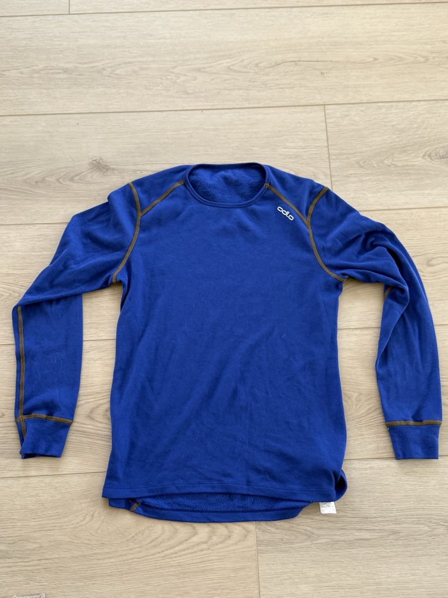 Odlo T-shirt: Odlo Thermoshirt Blau Gr. L – Usato da Wettingen venduto da cuda_68