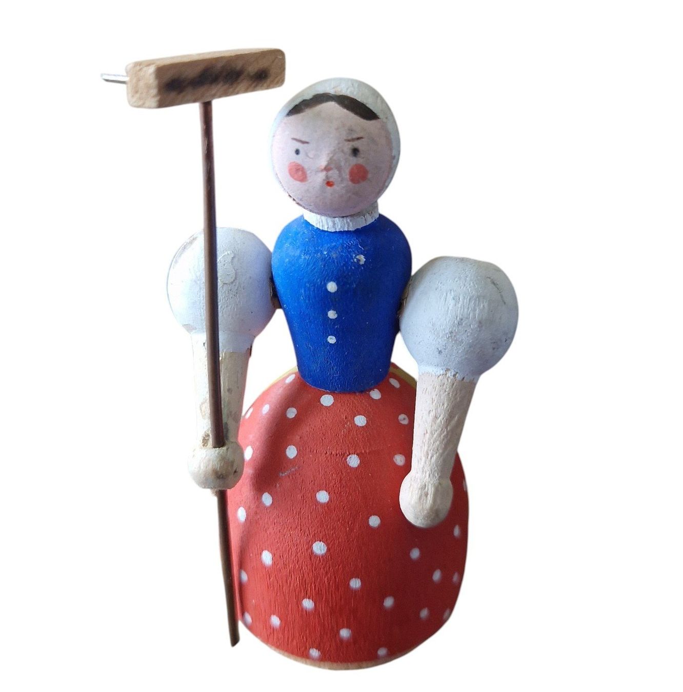Statuette: Erzgebirge Figur Gärtnerin – Usato da Mörschwil venduto da lindaswunderkiste 4