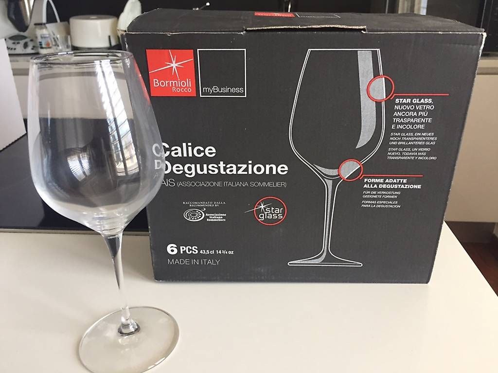 Gläser: 12 bicchieri vino Bormioli nuovi  – Gebraucht aus massagno von sar_8cdn