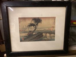 Utagawa Hiroshige - antiker Holzschnitt