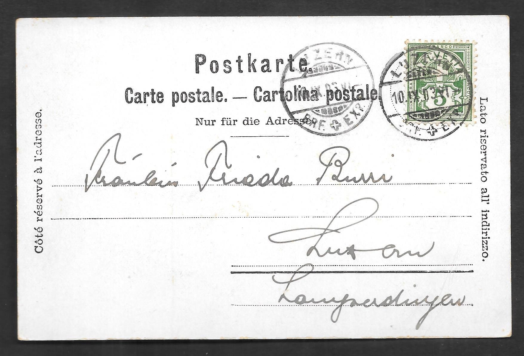 Cartoline postali: Luzern Internationales Pferderennen – Usato da Olten venduto da clotaldi 1