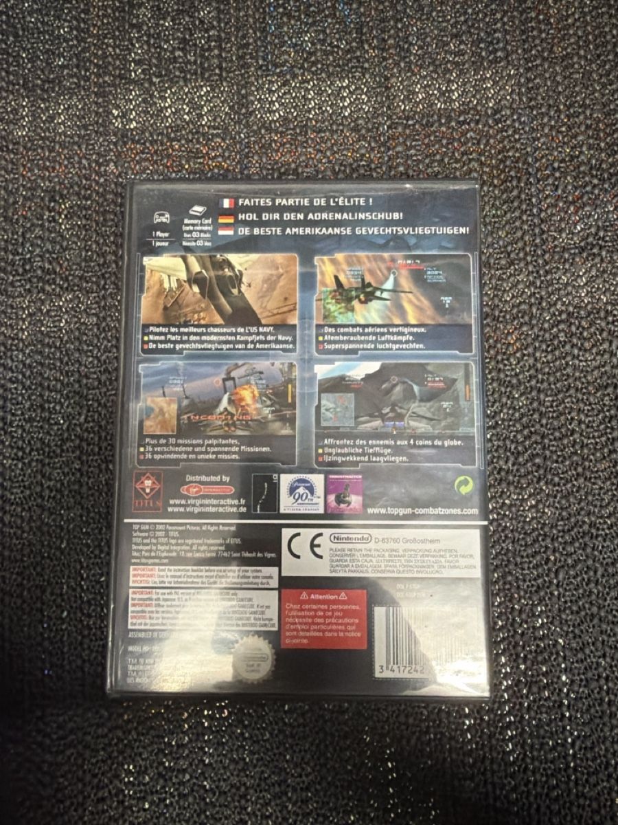 Nintendo Giochi: Nintendo GameCube Top x Gun Combat Zones PAL Version  – Usato da Bülach venduto da ran_kqm8 1