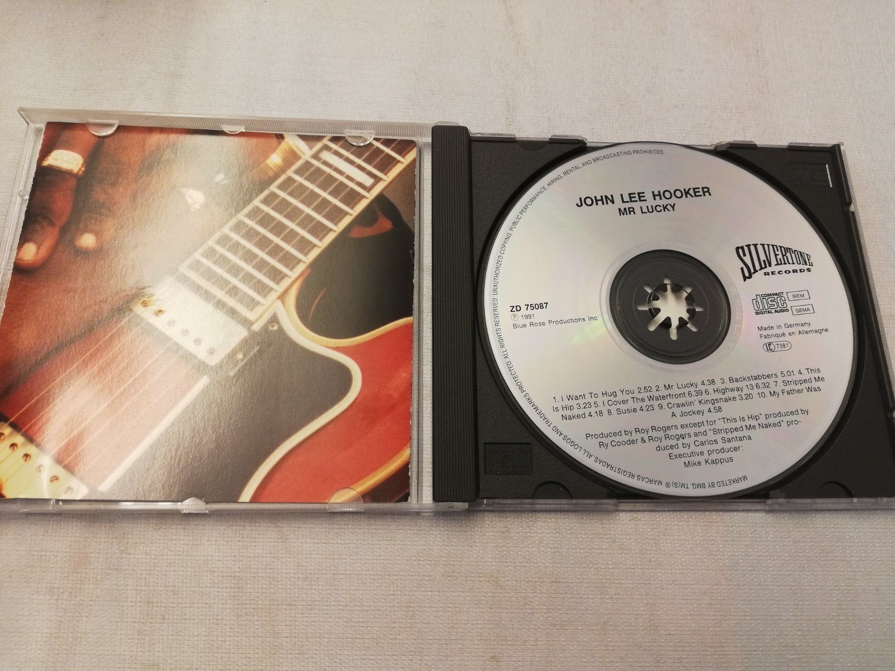 CD: JOHN LEE HOOKER - MR. LUCKY – Usato da Bern venduto da Vinylsound.ch 2