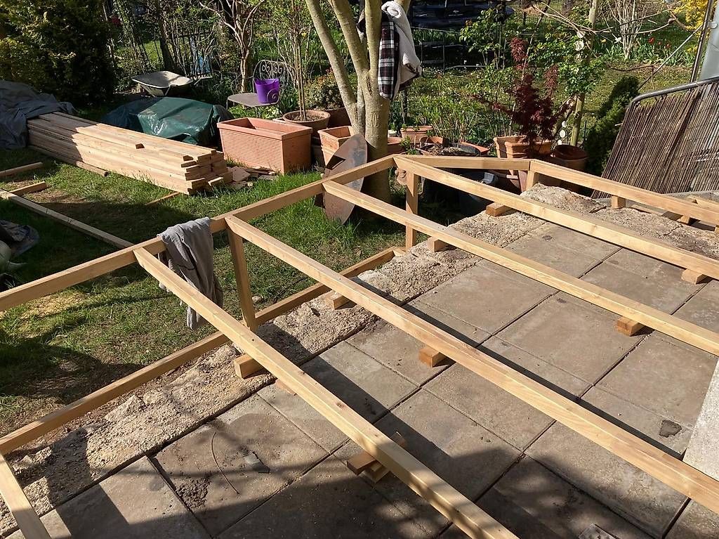 Articoli in legno: Terrassenboden aus Lärche nach Mass – Nuovo (secondo la descrizione) da Böckten venduto da unikatum 3