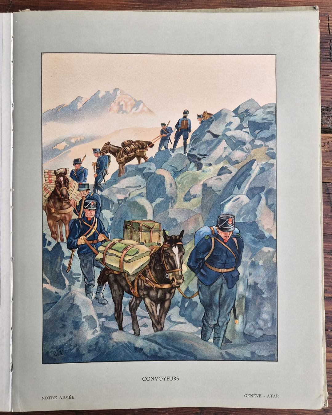 Livres: Notre Armée, Edition Atar, 40 planches par Eric de Coulon – D'occasion à Farvagny-le-Grand par CollectibleWatches 6