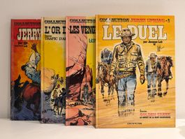 JERRY SPRING LOT de 4 BD GRAND FORMAT N/B 1974-1975 !!!
