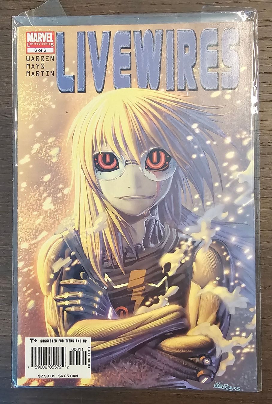 Fumetti: Livewires #1-6 Complete set - Marvel Comic 2005 English – Nuovo (secondo la descrizione) da Meyrin venduto da bigjoejr69 6