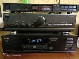 Akai CD-37 & Technics SU-V620 Verstärker & Klipsch Boxen