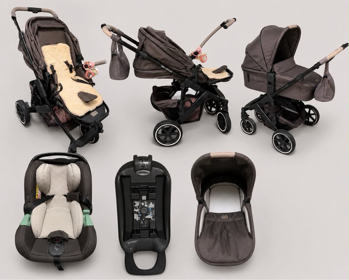 ABC Design Carrozzine: Top Kinderwagenset ABC Design Salsa Air – Usato da Schwerzenbach venduto da coccanella