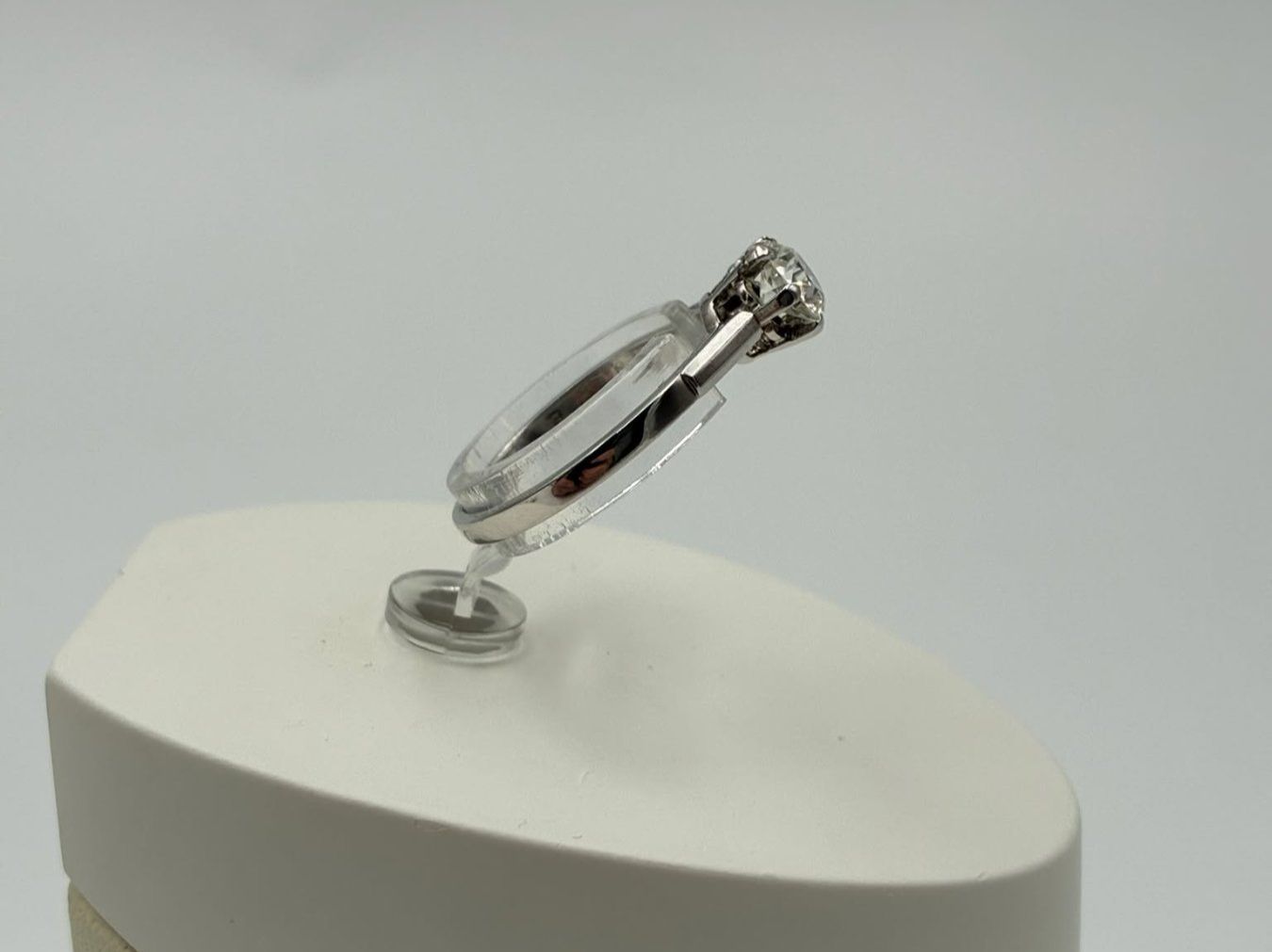 Anelli: SOLITÄR DIAMANT RING IN 750 WEISSGOLD – Usato da Luzern venduto da EdiGem 7