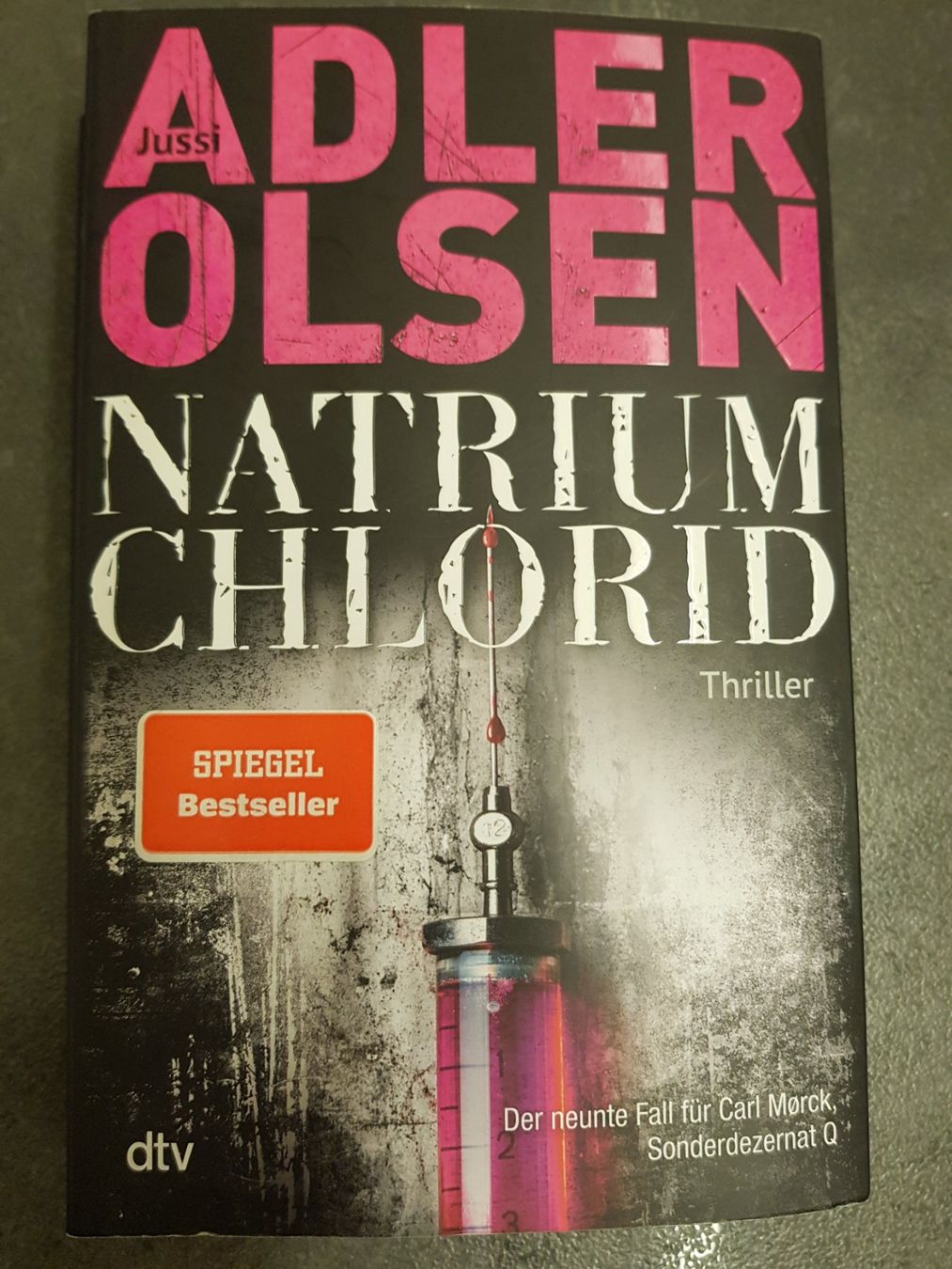 Bücher: NATRIUMCHLORID / Adler Olsen / Thriller – Gebraucht aus Dietikon von marconi07