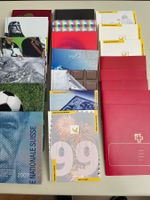 21 Jahrbücher Schweizer Briefmarken