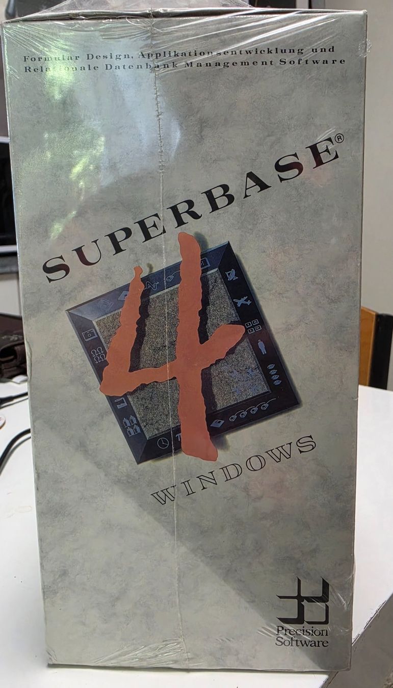Software: Superbase 4 Windows Version 1.2 neuf – Neu und originalverpackt aus Martigny von denis.fournier 1