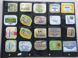 40     verschiedene          Butterdeckeli