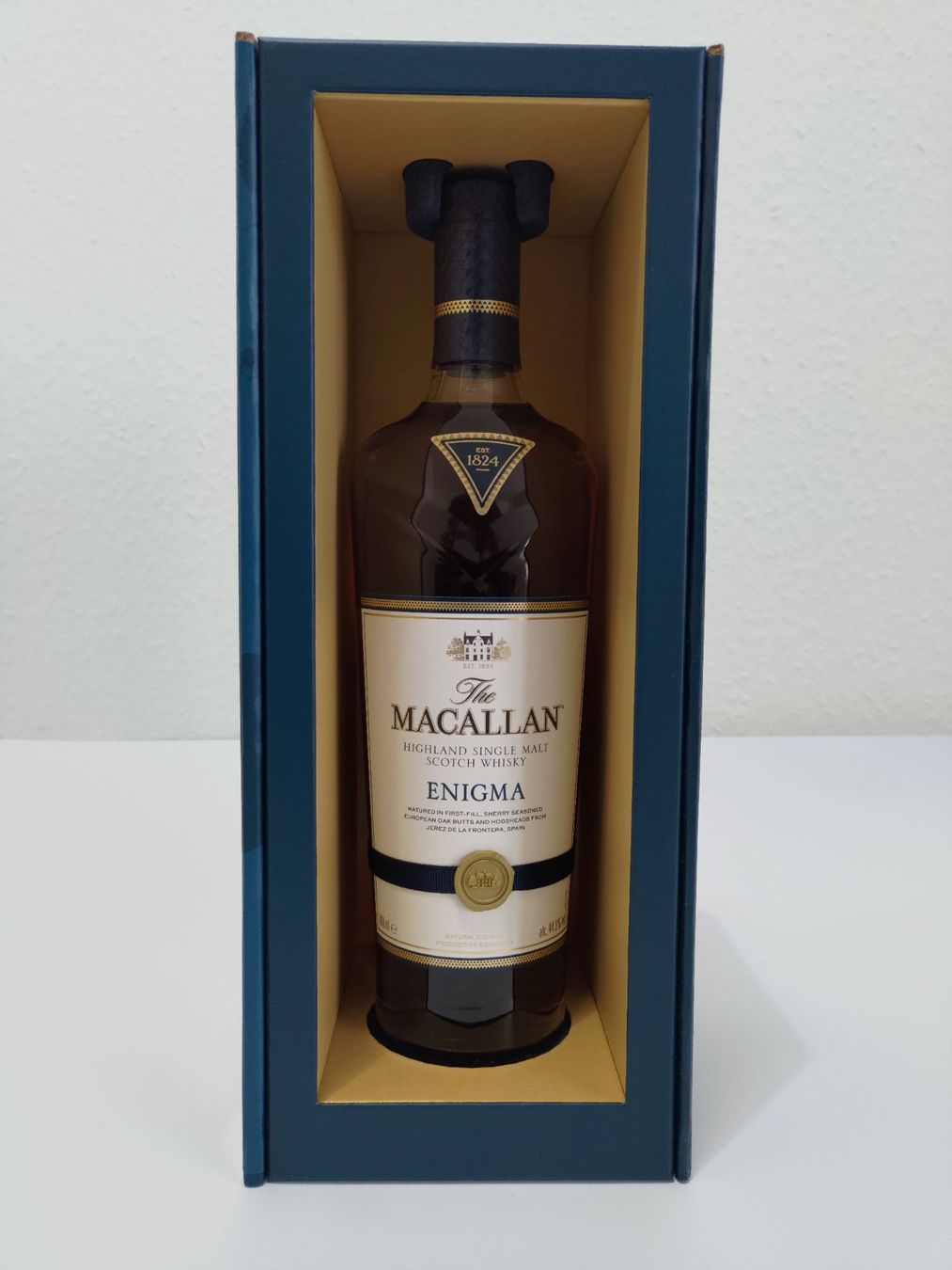 Macallan Bevande alcoliche: Macallan Enigma | 70 cl | 44,9% Vol. – Nuovo e nell'imballaggio originale da Cham venduto da Chri_nu