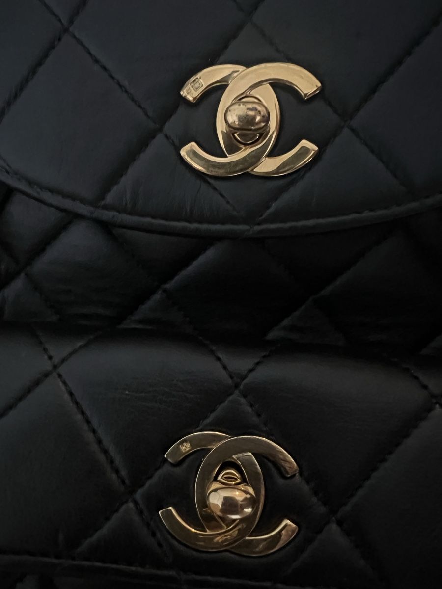 Chanel Rucksäcke: Chanel Duma Black Quilted Lambskin Classic Backpack – Gebraucht aus Wallisellen von SecretCloset 6