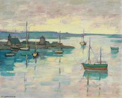 LES PEINTRES NEUCHÂTELOIS - Hermann Sandoz
